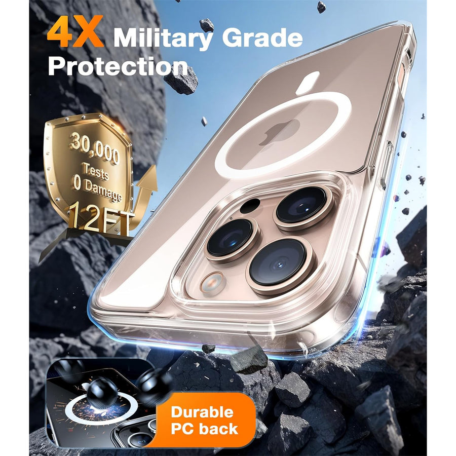 Torras iPhone 16 Pro (6.3") Diamond-Mag  Case - Clear