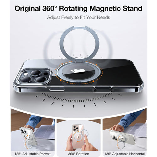 Torras iPhone 16 Pro (6.3")  Ostand Pro Case - Clear