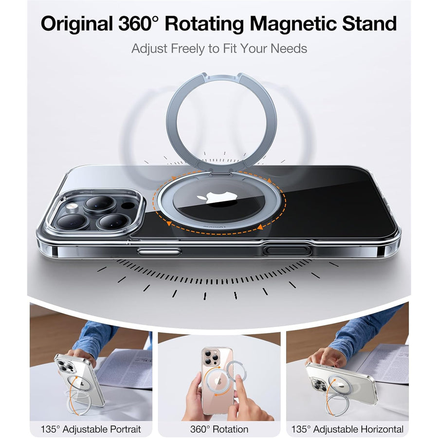 Torras iPhone 16 Pro (6.3")  Ostand Pro Case - Clear