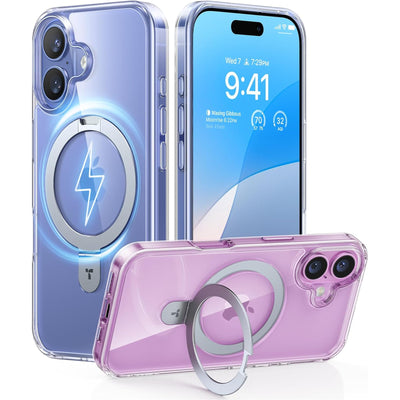 Torras iPhone 16 (6.1")  Ostand Case - Clear