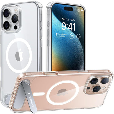 Torras iPhone 16 Pro Max (6.9")  Pstand Case - Clear