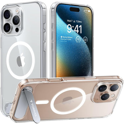 Torras iPhone 16 Pro (6.3")  Pstand Case - Clear