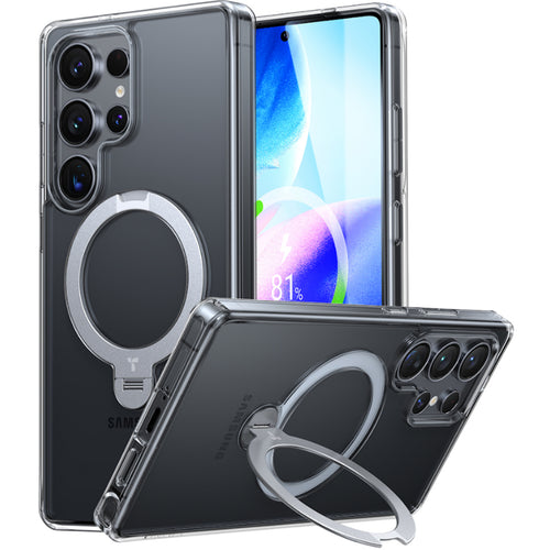Torras Galaxy S25 Ultra 5G  Ostand Spin Case - Clear