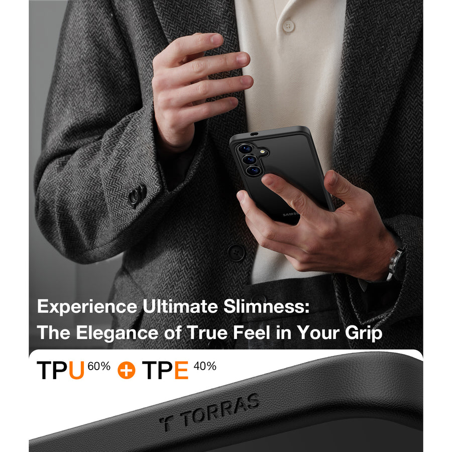 Torras Galaxy S25 5G Guardian  Case - Black