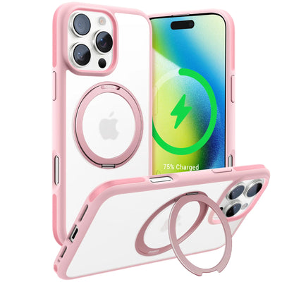 Torras iPhone 16 Pro (6.3")  Ostand R Fusion Spin Case - Pink