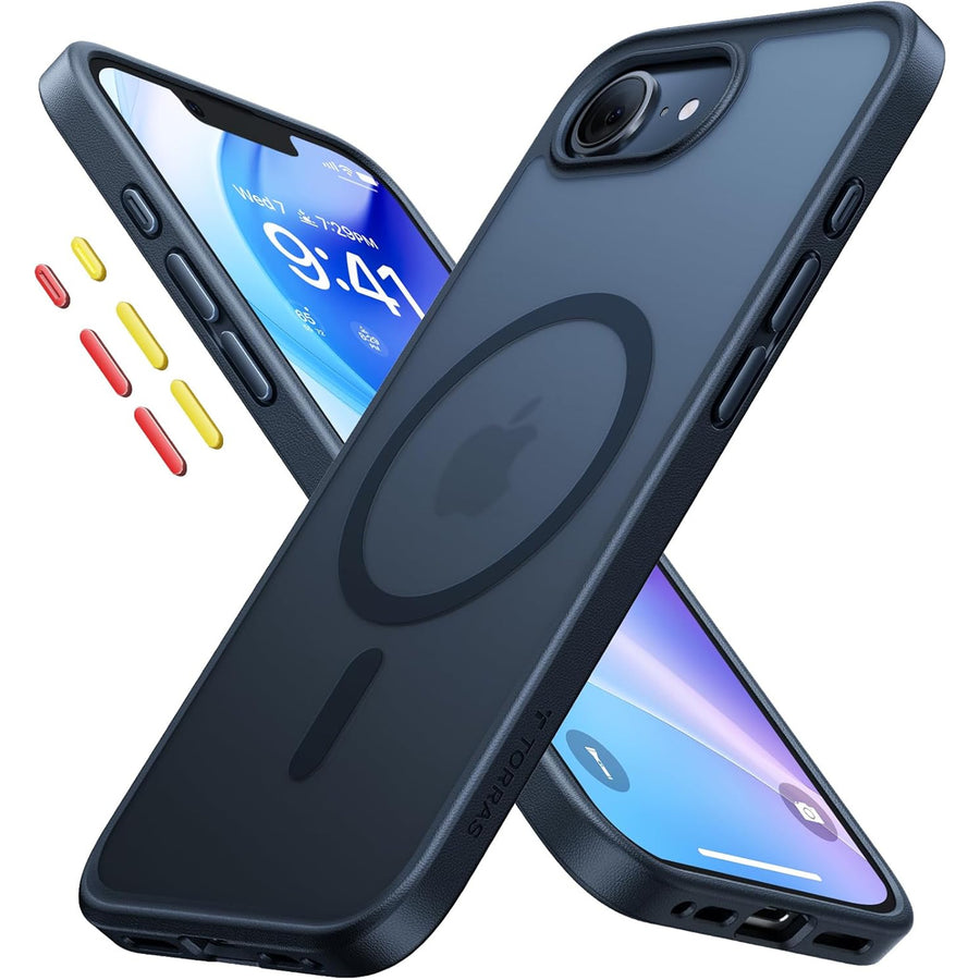 Torras iPhone 17e/16e Guardian  Magnetic Case - Black
