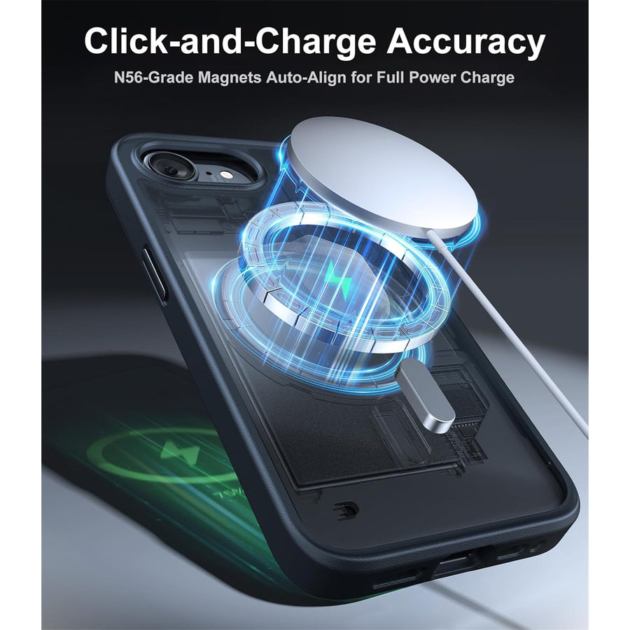 Torras iPhone 17e/16e Guardian  Magnetic Case - Black