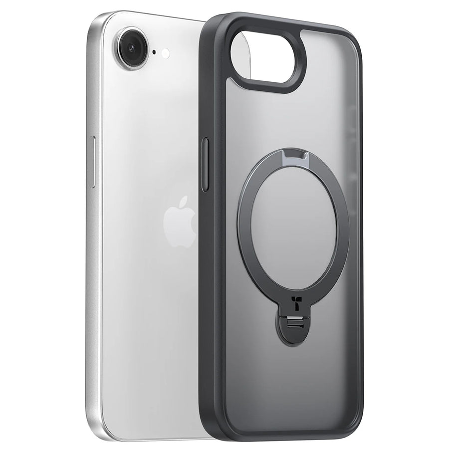 Torras iPhone 17e/16e  Ostand Spin Case - Black