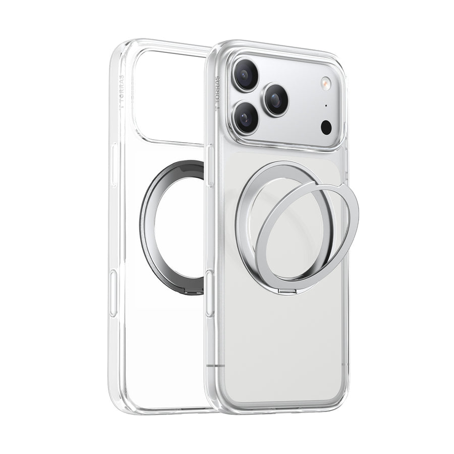 Torras iPhone 17 Pro (6.3") 2025  Ostand Pro Case - Clear