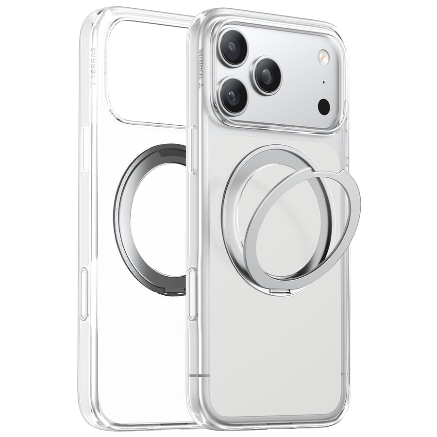 Torras iPhone 17 Pro Max (6.9") 2025  Ostand Pro Case - Clear