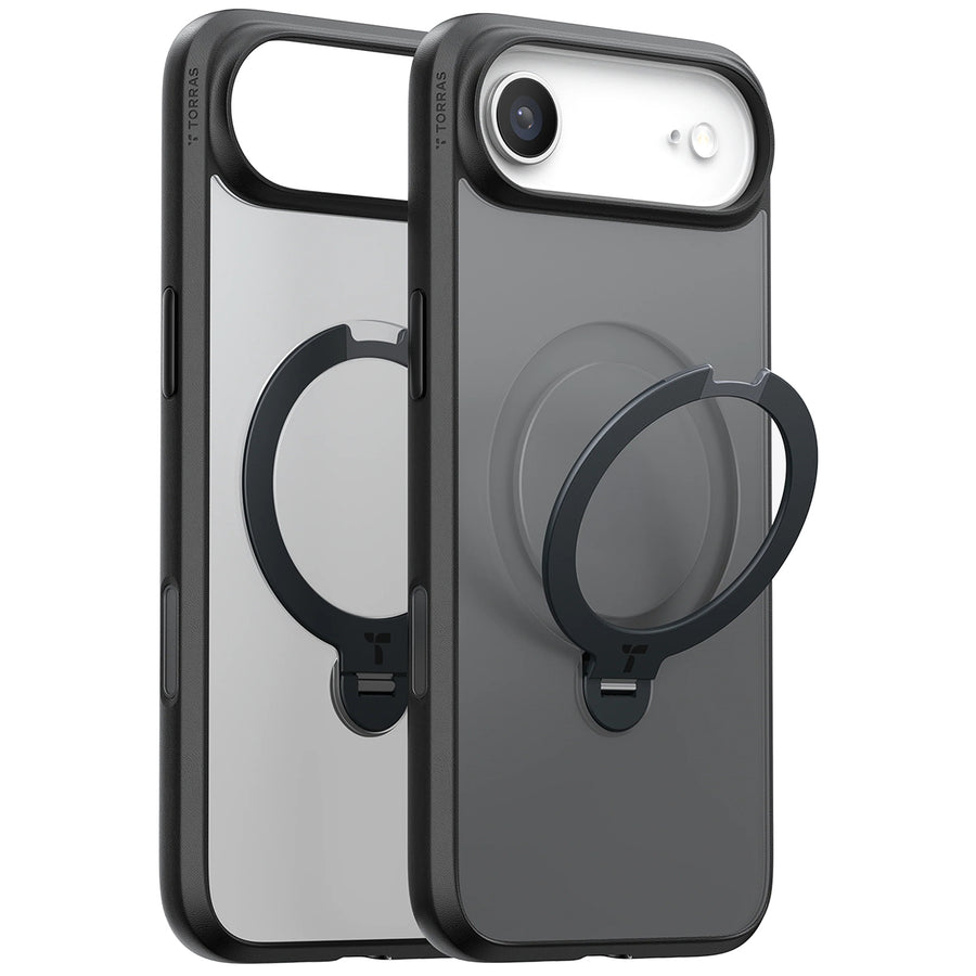 Torras iPhone Air (6.5") 2025  Ostand Spin Case - Black