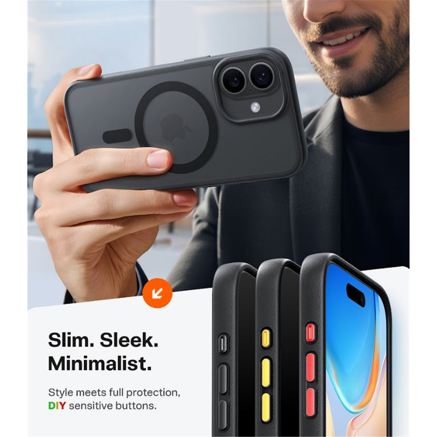 Torras iPhone 17 (6.3") 2025  Guardian Magnetic Case - Black