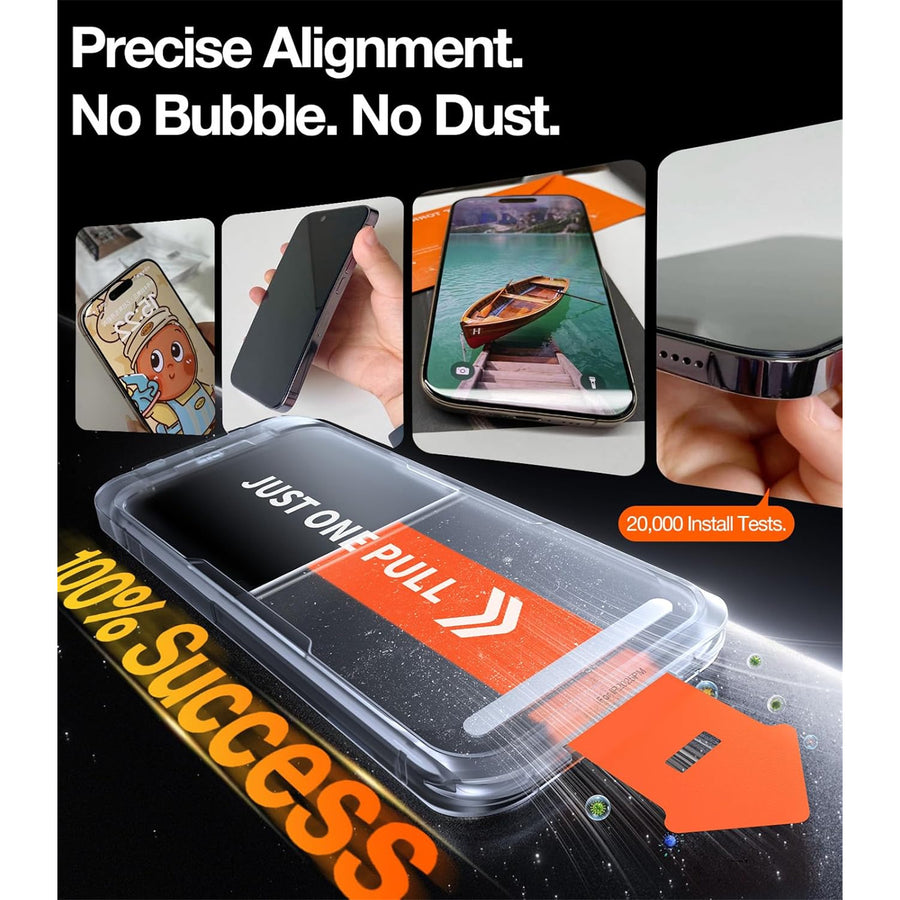 Torras iPhone Air (6.5") 2025   Premium Tempered Glass Screen Protector - Clear