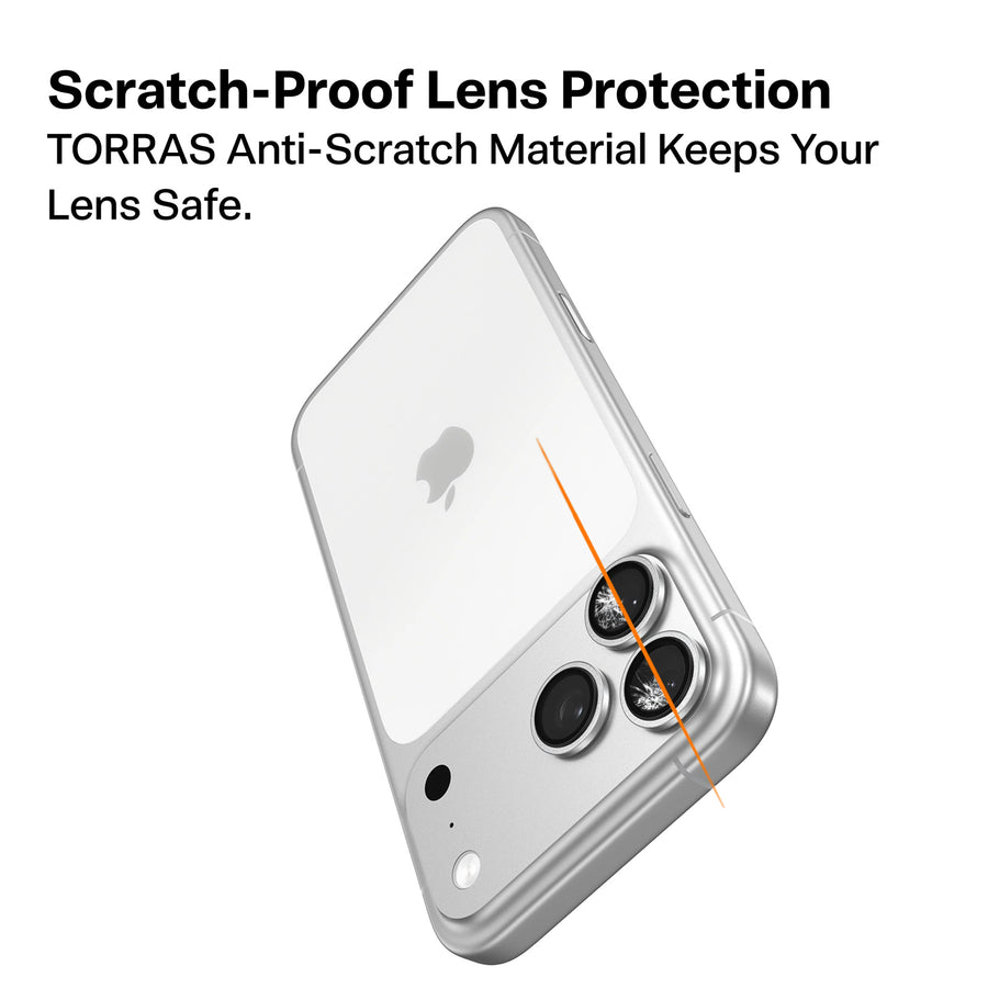 Torras iPhone 17 (6.3") 2025   Camera Lensguard - Black