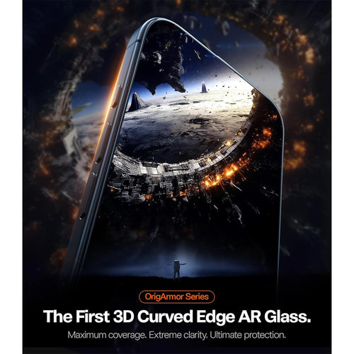 Torras iPhone 17 Pro Max (6.9")  OrigArmor AR Premium Tempered Glass Screen Protector - Clear