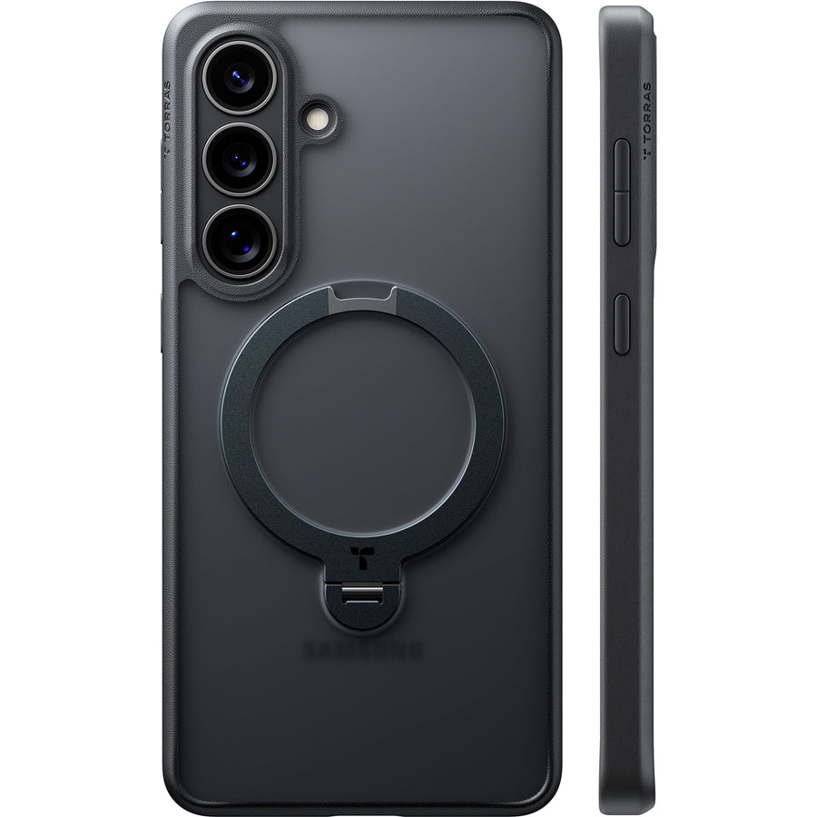 Torras Galaxy S26+  Ostand Q3 Spin Case - Black