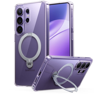 Torras Galaxy S26 Ultra  Ostand Q3 Spin Case - Clear