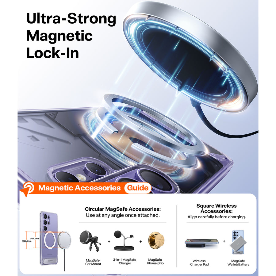 Torras Galaxy S26 Ultra  Ostand L1 Case - Clear