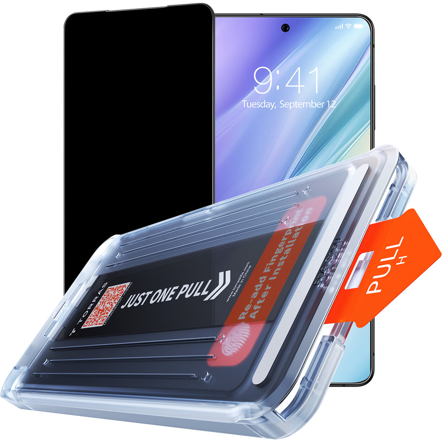 Torras Galaxy S26 Ultra   Premium Tempered Privacy Glass Screen Protector - Black