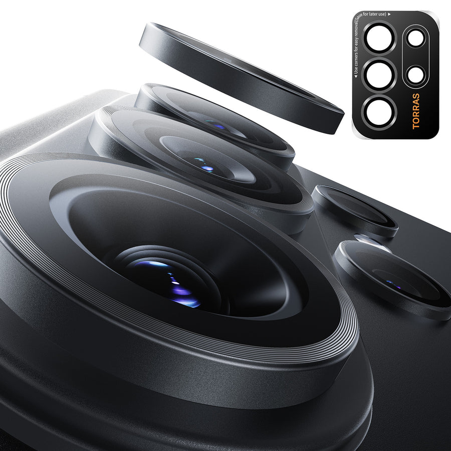 Torras Galaxy S26 Ultra   Camera Lensguard - Black
