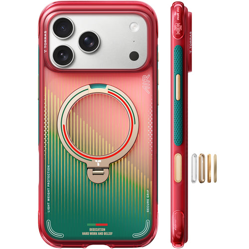 Torras iPhone 17 Pro  Ostand Case - Portugal Official Team Limited Edition - Glory Slash