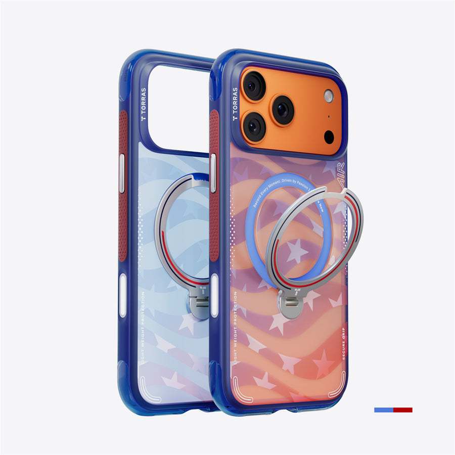 Torras iPhone 17 Pro  Ostand Q3 Air Case - Football Limited Edition - Starlight
