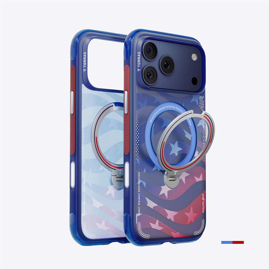 Torras iPhone 17 Pro  Ostand Q3 Air Case - Football Limited Edition - Starlight