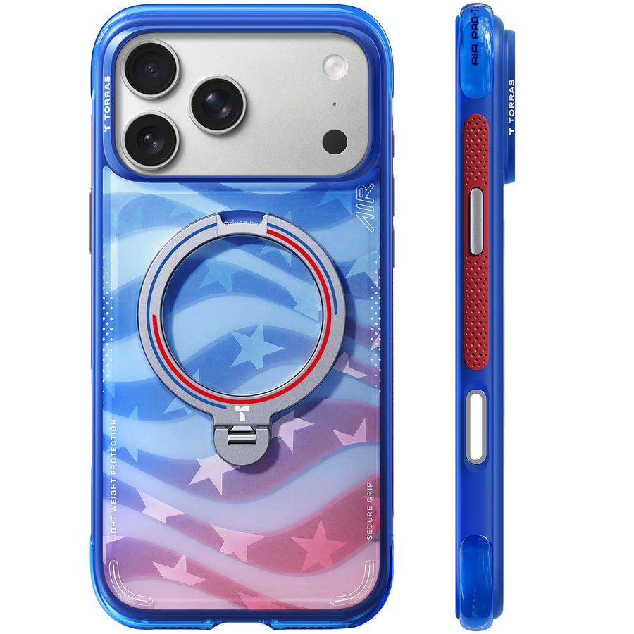 Torras iPhone 17 Pro Max  Ostand Q3 Air Case - Football Limited Edition - Starlight