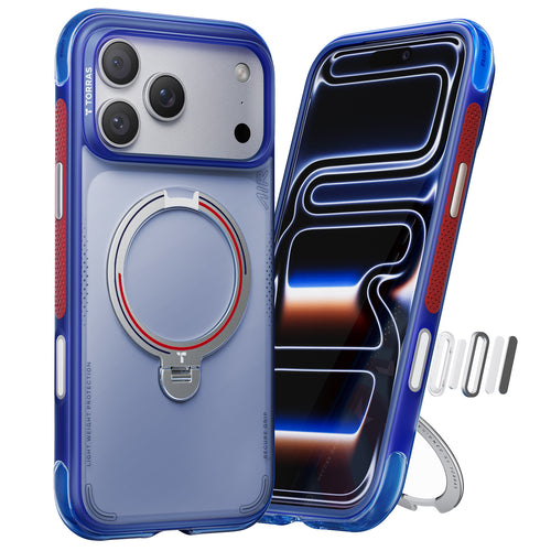 Torras iPhone 17 Pro Max  Ostand Q3 Air Case - Football Limited Edition - Horizon