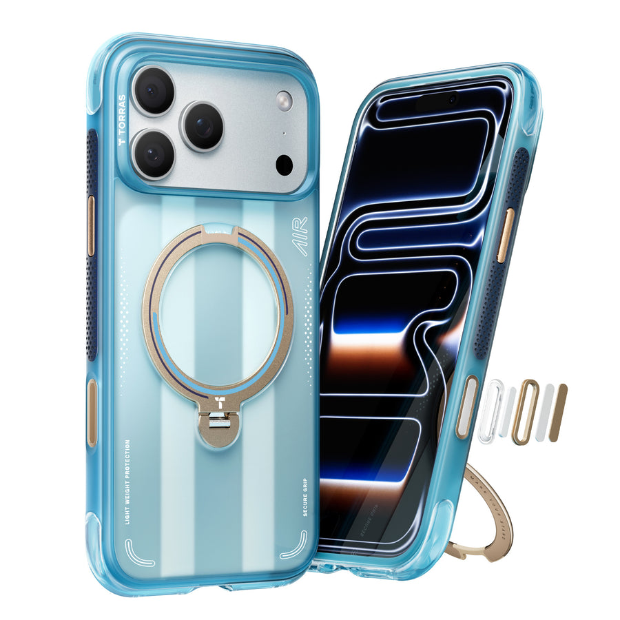Torras iPhone 17 Pro Max  Ostand Q3 Air Case - Football Limited Edition - PampasEagle