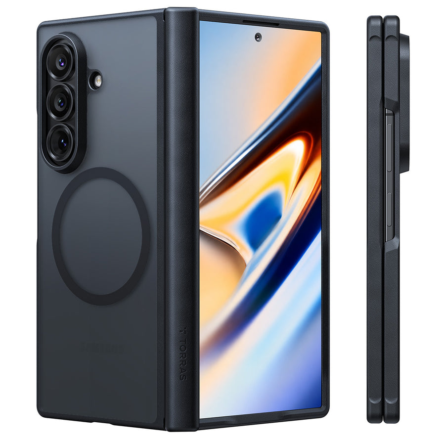 Torras Galaxy Z Fold8 Ultra Guardian Magnetic Case   - Black
