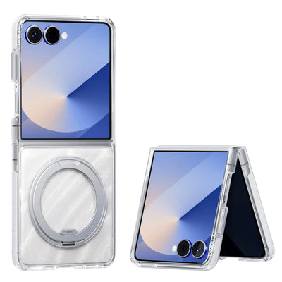 Torras Galaxy Z Flip8 Ostand O3 Hue Case   - Clear