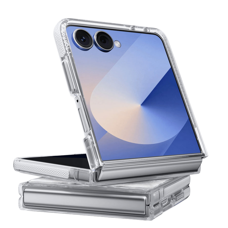 Torras Galaxy Z Flip8 Ostand O3 Hue Case   - Clear