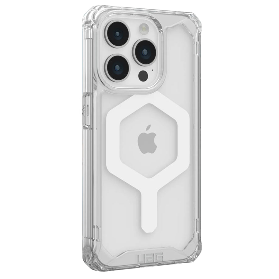 Urban Armour Gear 114286114341 - UAG Plyo Magsafe - iPhone 15 Pro - Ice/White