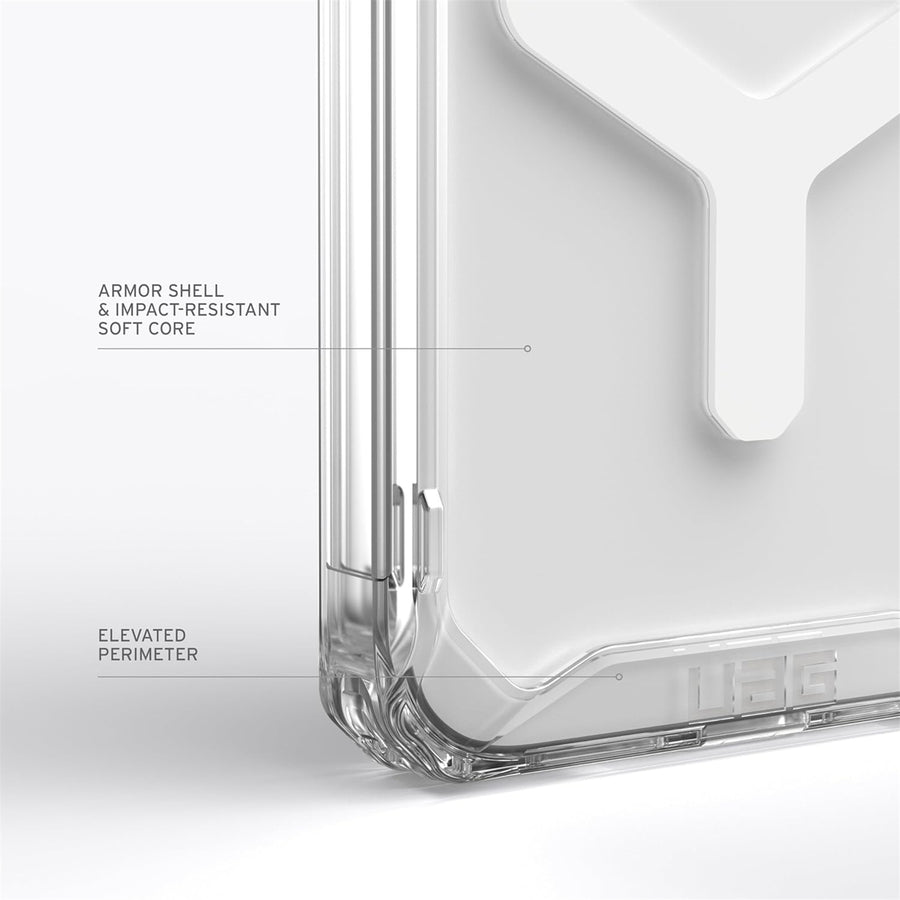 Urban Armour Gear 114286114341 - UAG Plyo Magsafe - iPhone 15 Pro - Ice/White