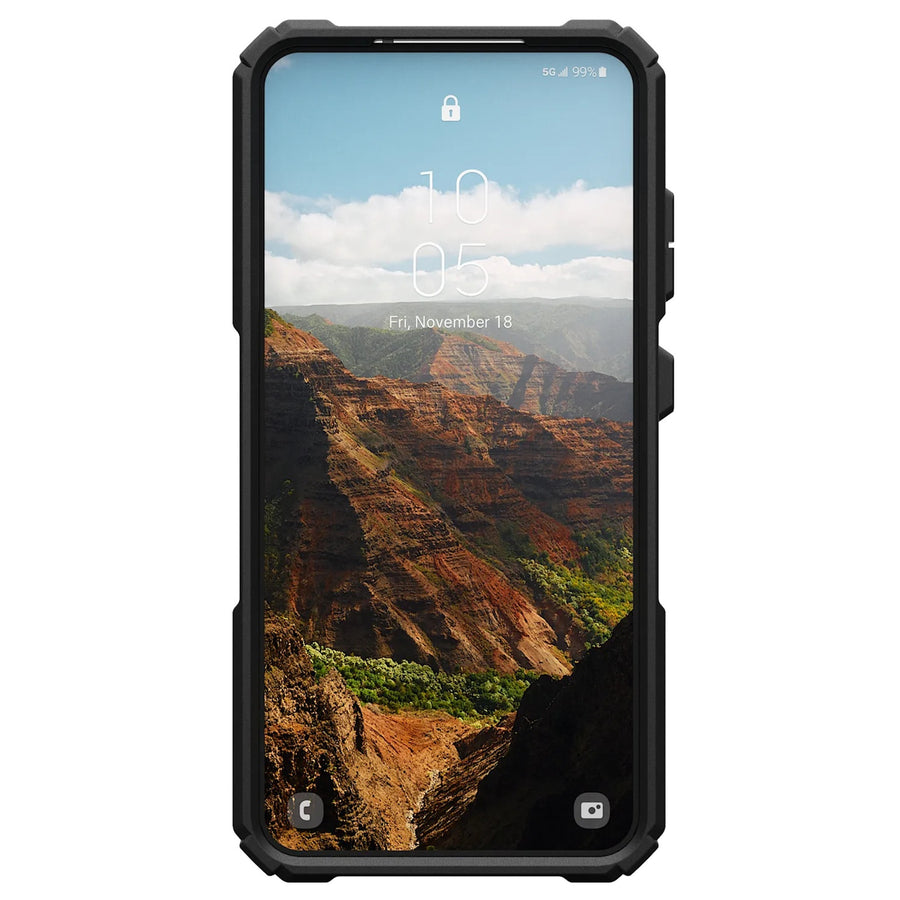 Urban Armor Gear UAG Plasma XTE (MS) - Samsung Galaxy S25 - Black/Orange