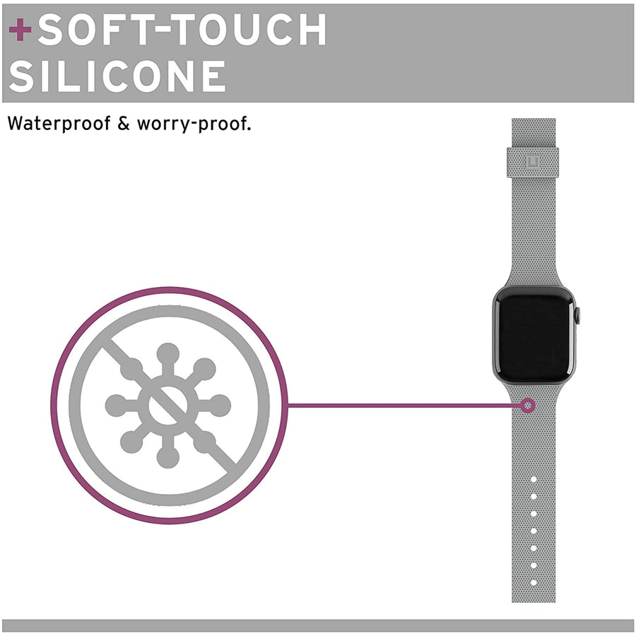 Urban Armour Gear 19248K313030 - U by UAG Apple Watch 38/40 Strap - Grey