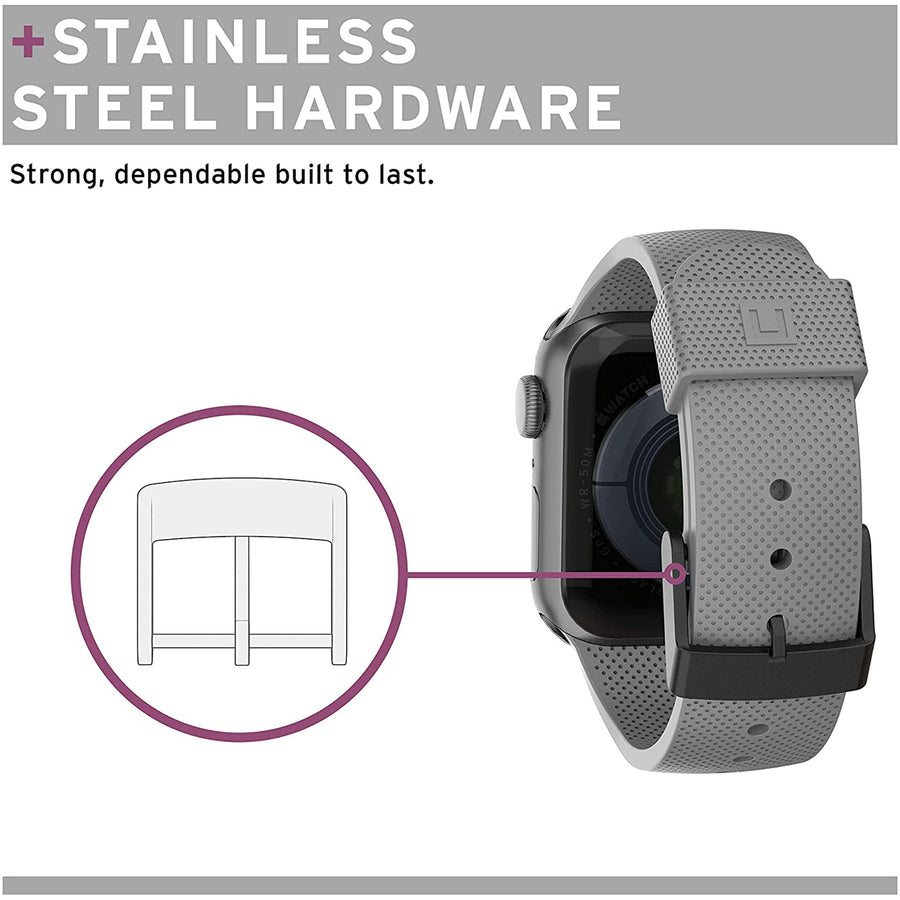 Urban Armour Gear 19248K313030 - U by UAG Apple Watch 38/40 Strap - Grey