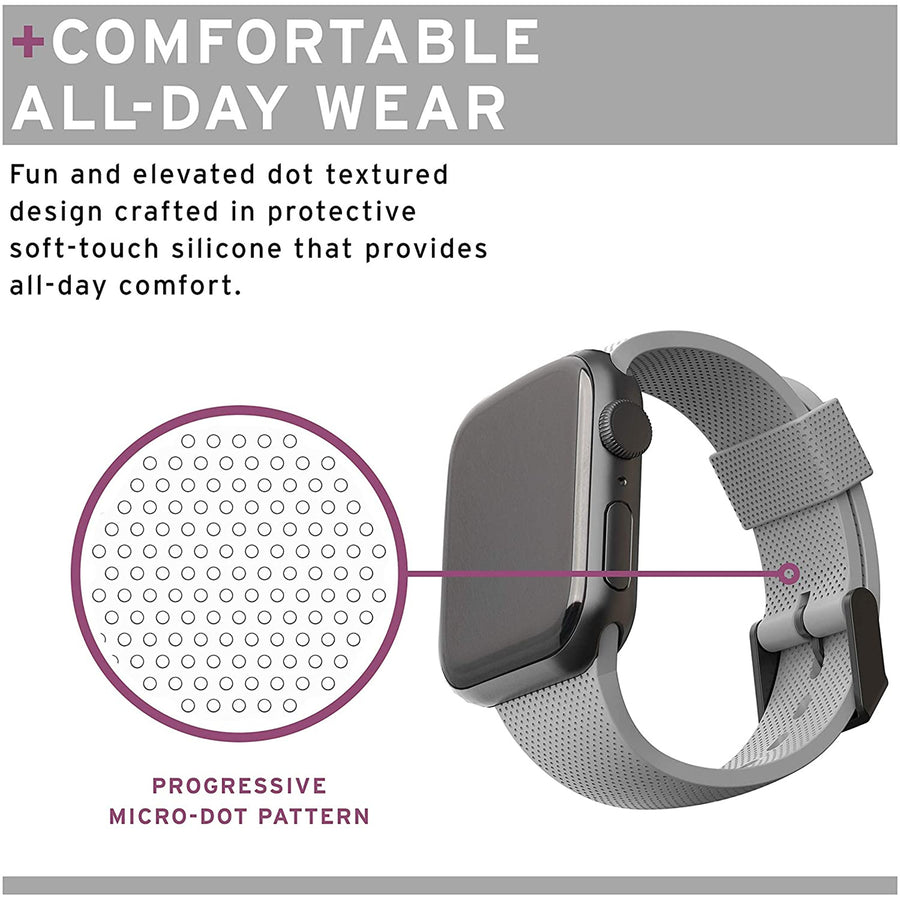 Urban Armour Gear 19248K313030 - U by UAG Apple Watch 38/40 Strap - Grey