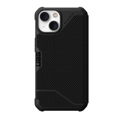 Urban Armour Gear 114045113940 - UAG Metropolis - iPhone 14 Plus - Kevlar Black