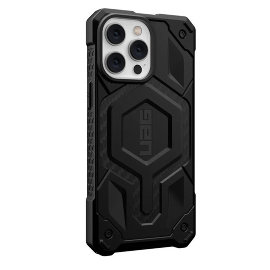 Urban Armor Gear iPhone 14 Pro Monarch MagSafe Case - Carbon Fiber