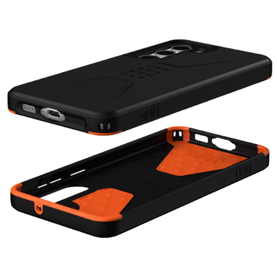 214131114040 - UAG Civilian - Samsung GS23+ - Black