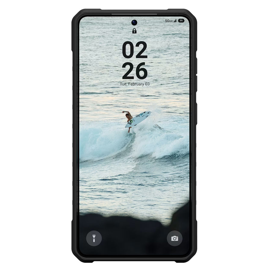 Urban Armour Gear 214526113140 - UAG Pathfinder Clear w/Magnet -Samsung GS26 Ultra  Ash/Black