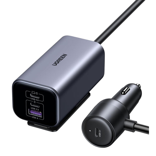 UGREEN UG-35571 150W 4-Port GaN Fast Car Charger