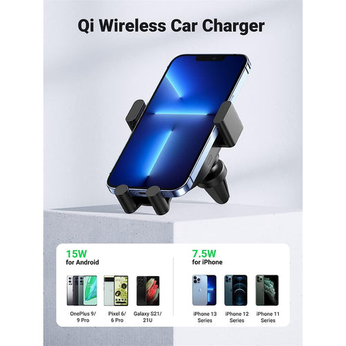 UGREEN  UG-40118 15W Qi Induction Wireless Fast Car Charger