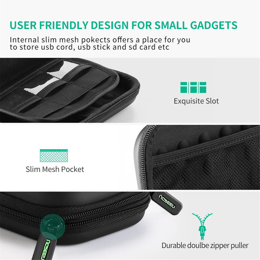 UGREEN  Digital  Storage EVA Case Bag for Hard Disk Drive & Power Bank
