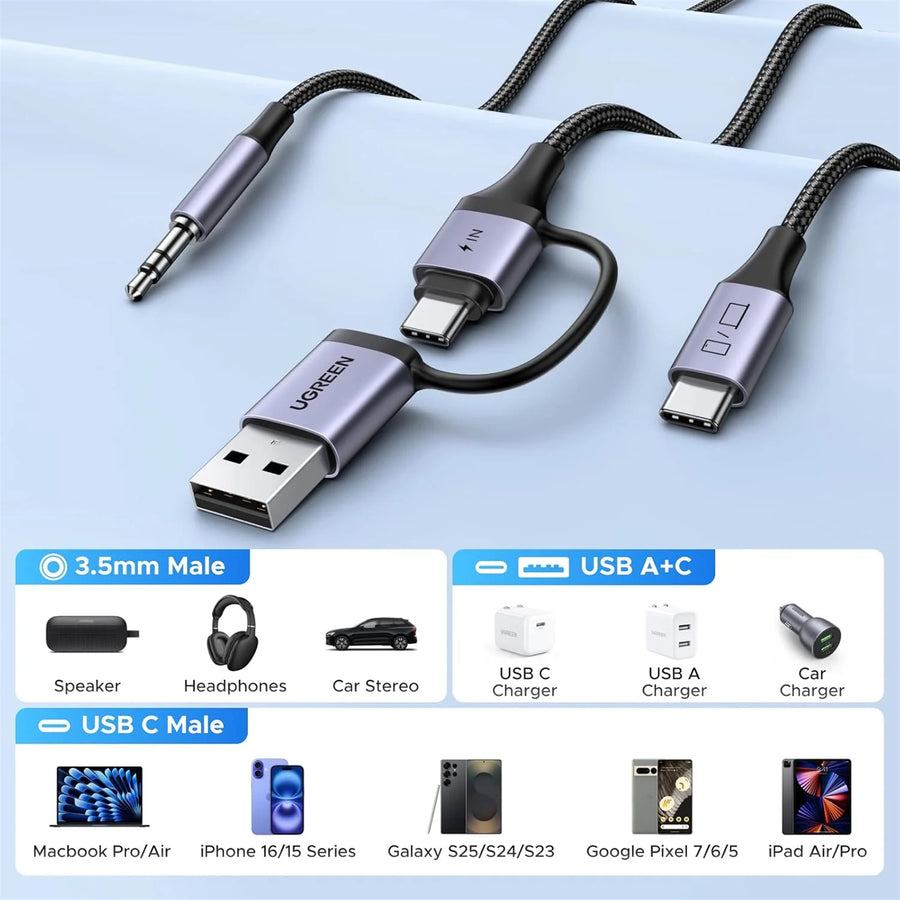 UG-45009 - UGREEN 2-in-1 Audio Adapter