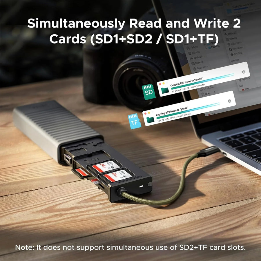 UGREEN UG-55899 Multi-function Card Reader Case