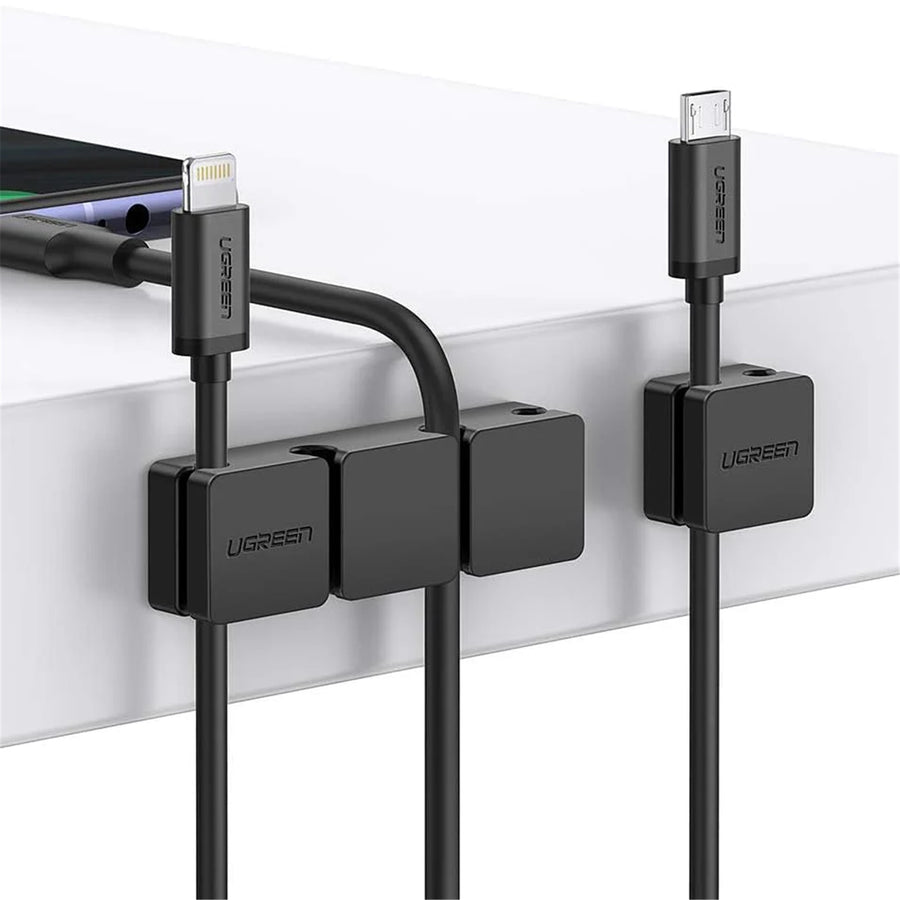 UG-70585 - UGREEN Cable Holder Clips (3+1 Combination) (Black)
