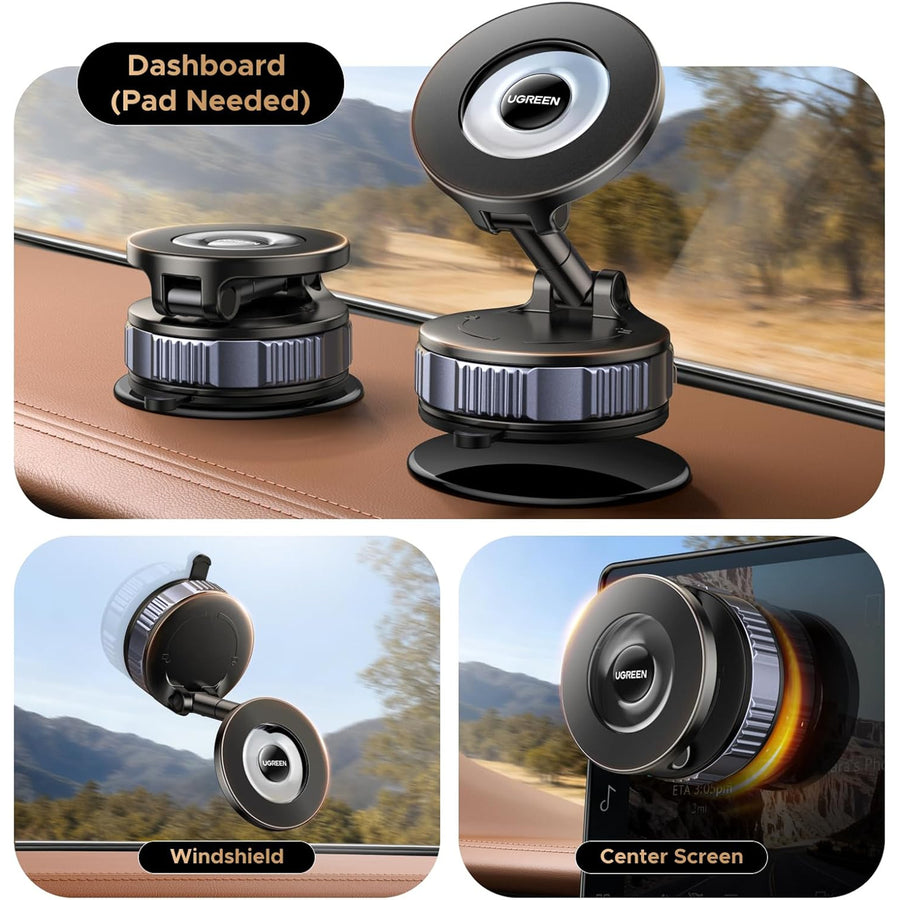 UG-75666 - UGREEN Suction Cup Magnetic Phone Mount